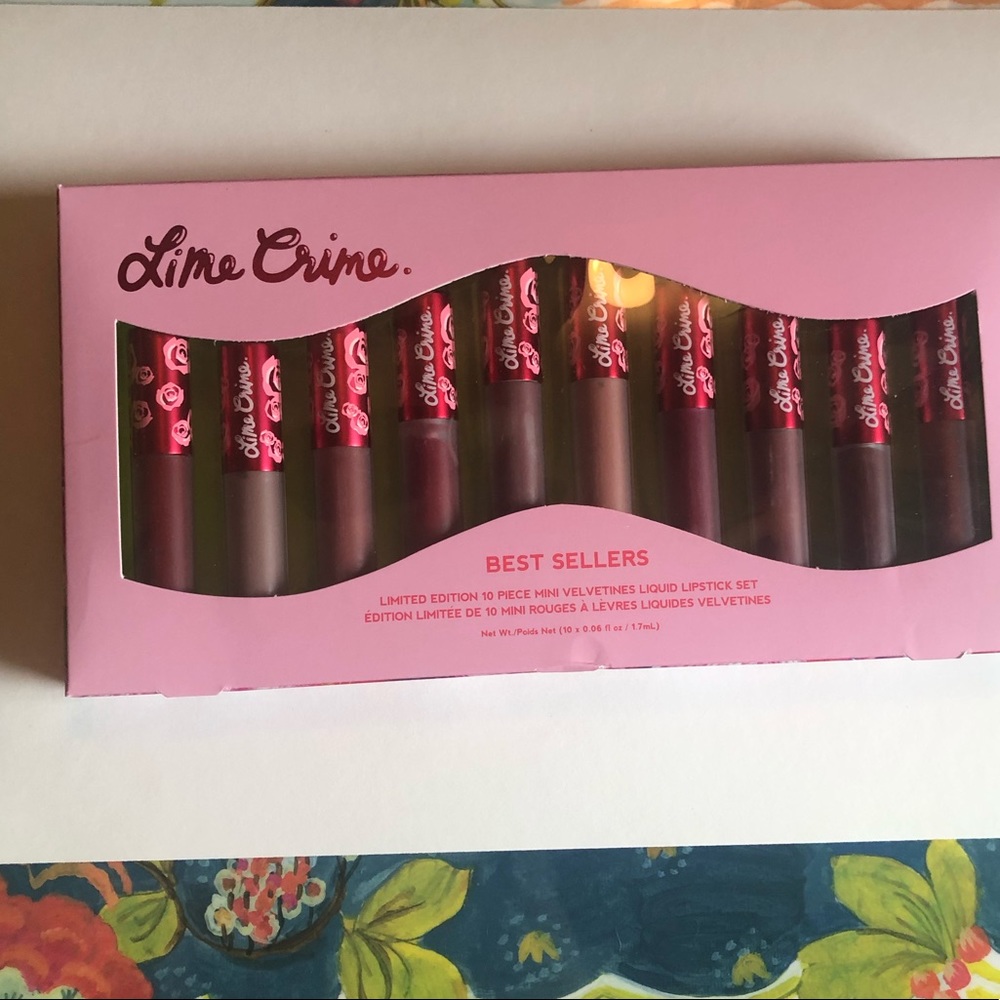 Lime crime best sellers liquid lipstick set!